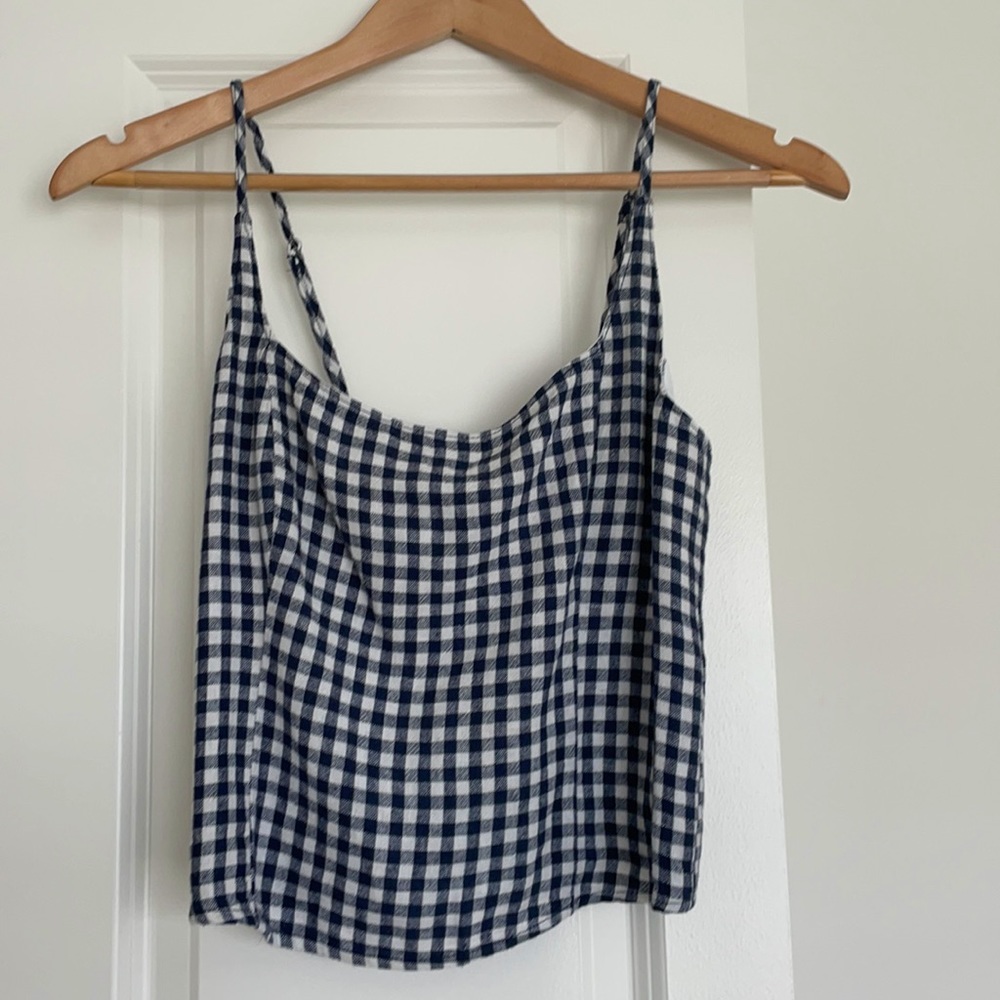 Abercrombie gingham shirt. Size small.